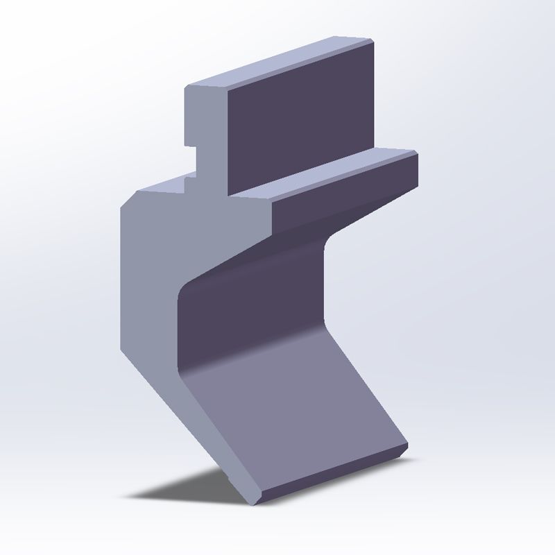 KP8857 88° H85mm Press brake tools-Top punch