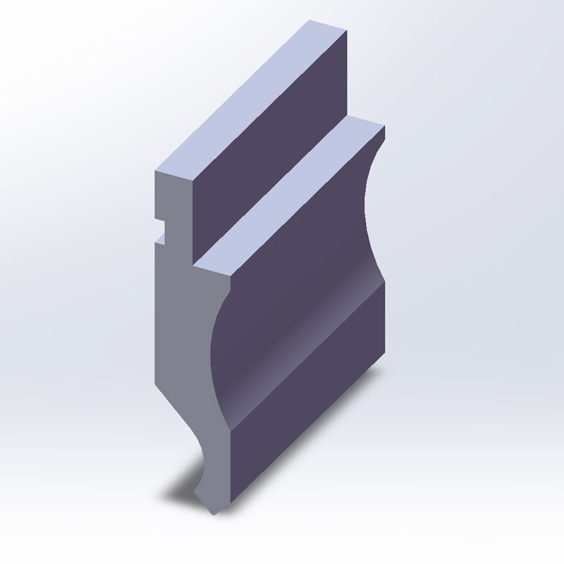 KP9077 90° H86mm model S Press brake punch Max. 50t/m