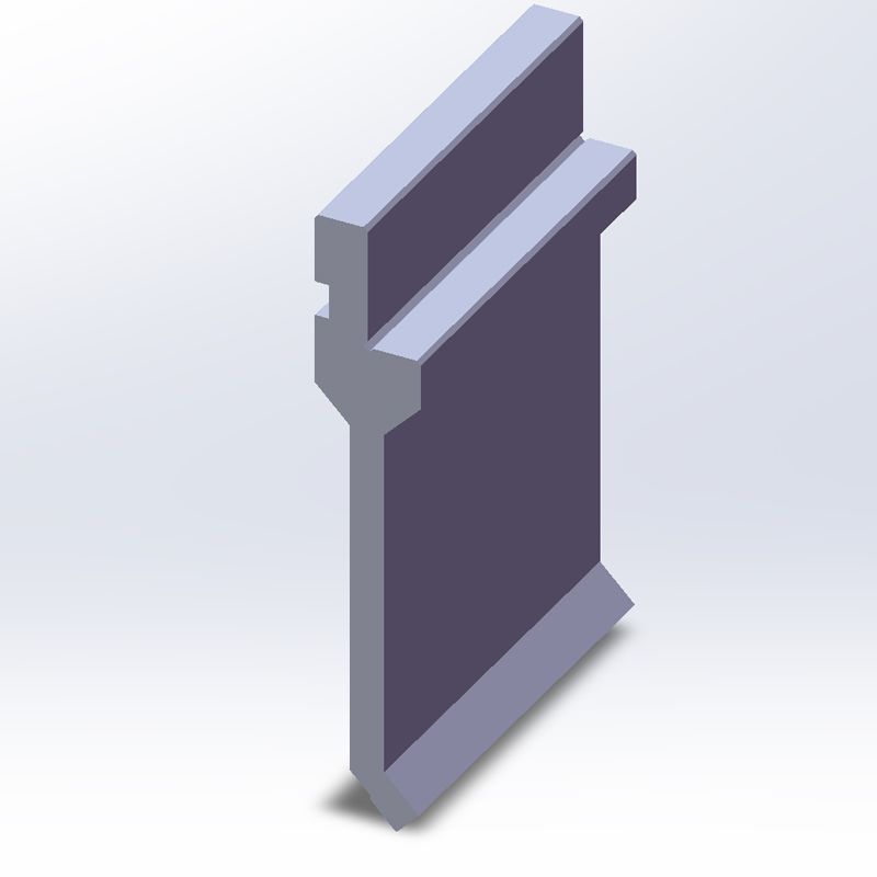 KP9095 90° H20mm straight Press brake punch Max. 35t/m