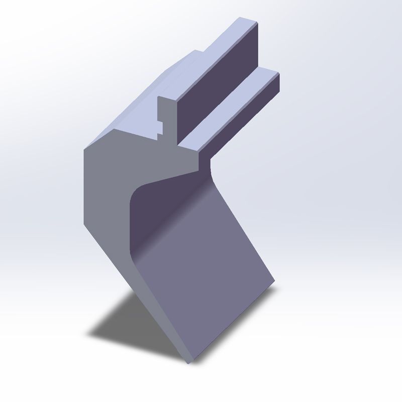 KP90S1 90° H145mm Press brake tooling/Upper Punch Max. 20t/m