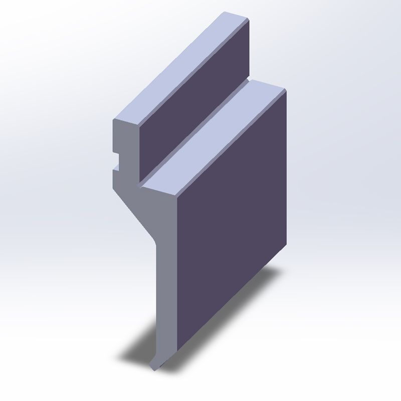 KP85P1 85° H90mm reverse clamping Amada Style Press Brake Punch