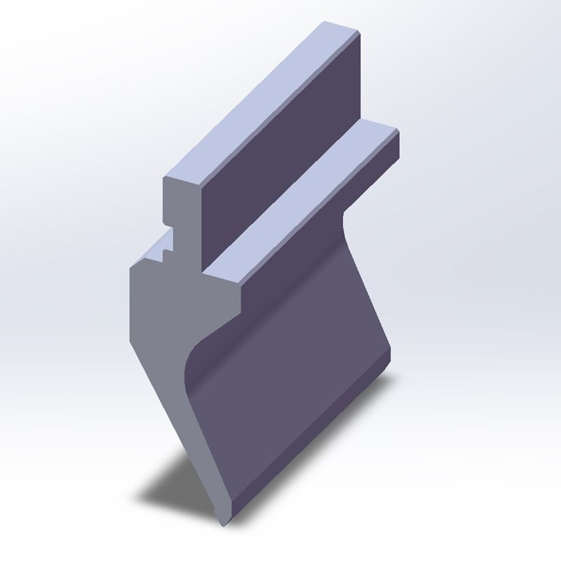 KP6008 60° H85mm Amada type Press Brake Punches Max. 40t/m