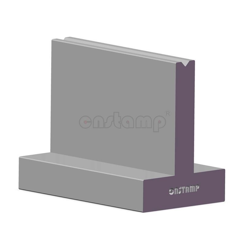 90 degree H80mm Amada Style Press Brake Tooling-T-Dies/Lower Tools