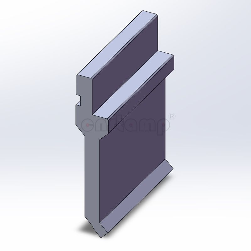 KP9013 90° H100mm straight Press brake punch Max.50t/m