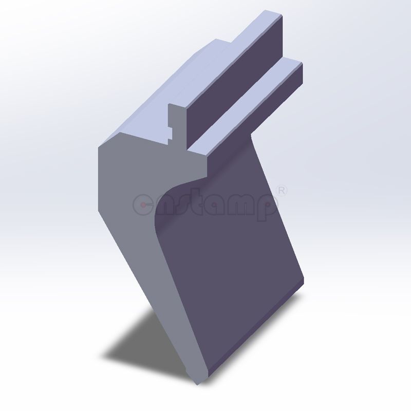 KP9045 90° H165mm gooseneck Press brake punch Max. 60t/m