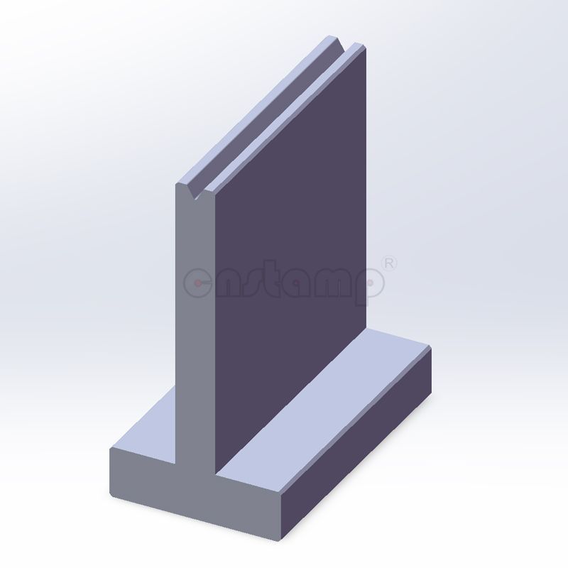 60 degree H120mm Amada Style Press Brake Tooling-T-Dies/Lower Tools