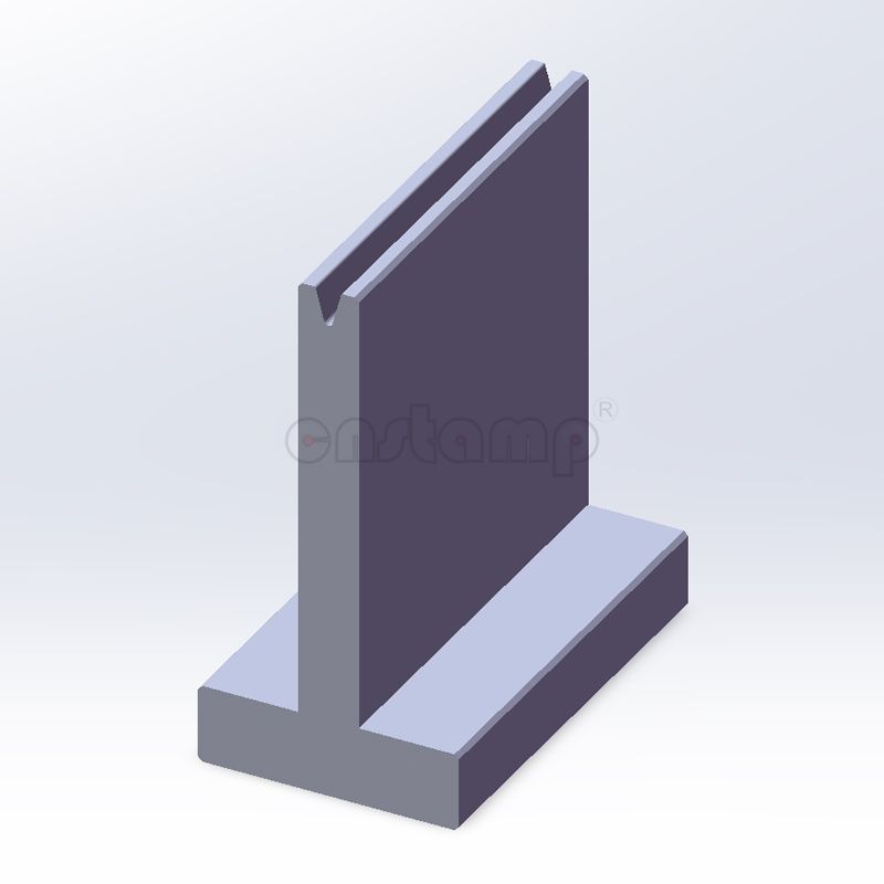 30 degree H120mm Amada Style Press Brake Tooling-T-Dies/Lower Tools