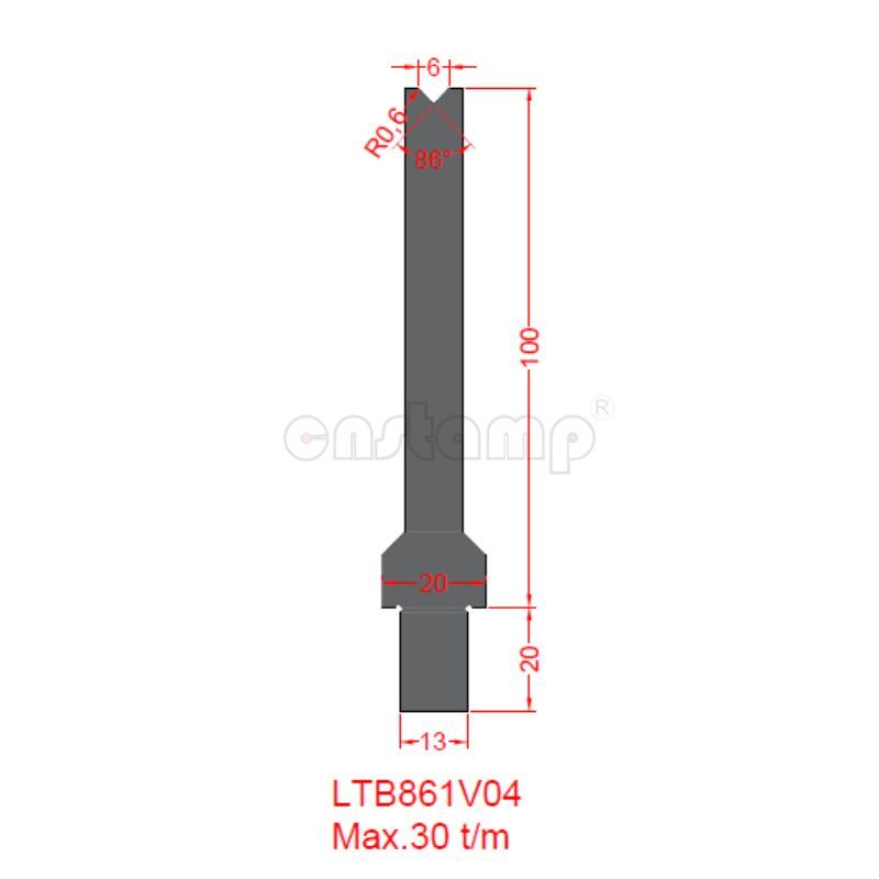 LTB861V04 Trumpf Style Press Brake Tooling-Dies/Lower Tools
