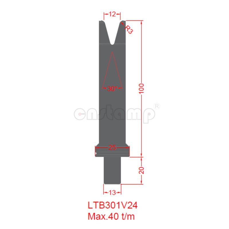 LTB301V24 Trumpf Style Press Brake Tooling-Dies/Lower Tools