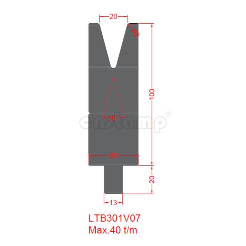 LTB301V07 Trumpf Style Press Brake Tooling-Dies/Lower Tools
