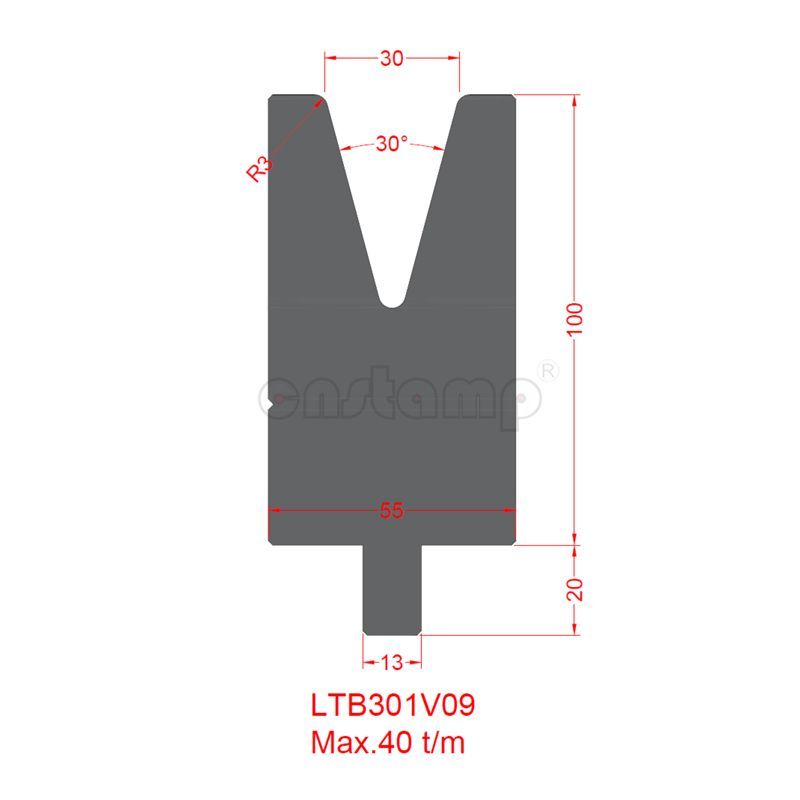 LTB301V09 Trumpf Style Press Brake Tooling-Dies/Lower Tools