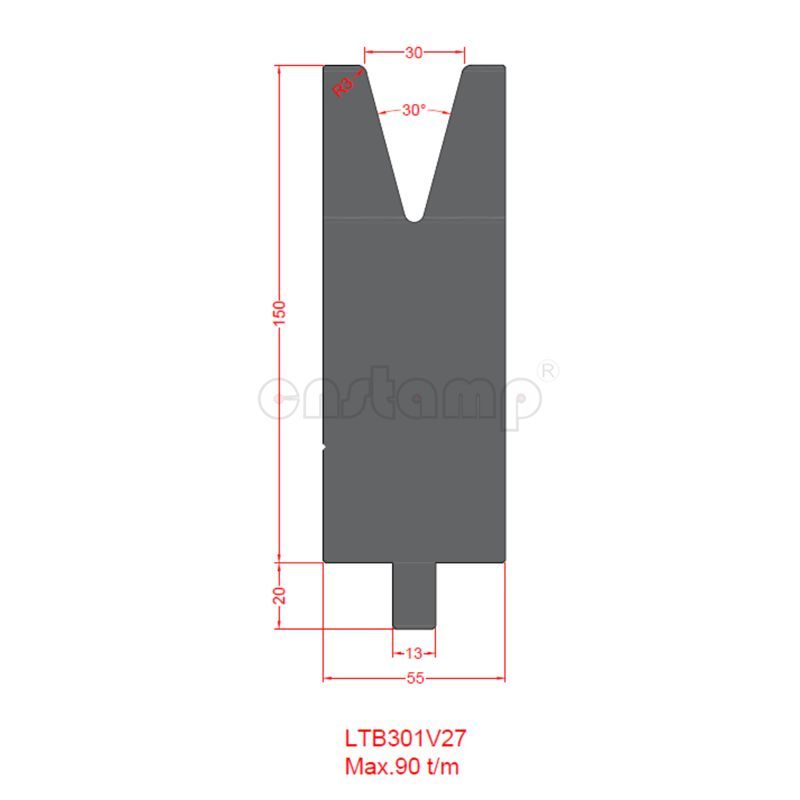 LTB301V27 Trumpf Style Press Brake Tooling-Dies/Lower Tools