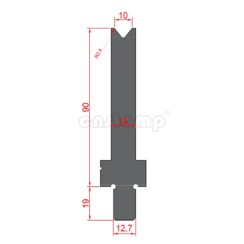 LB7803 Lvd Style Press Brake Tooling-Dies/Lower Tools
