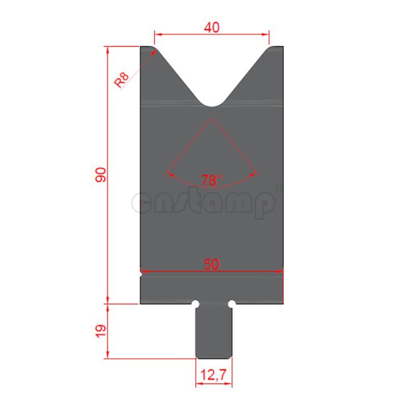 LB7809 Lvd Style Press Brake Tooling-Dies/Lower Tools