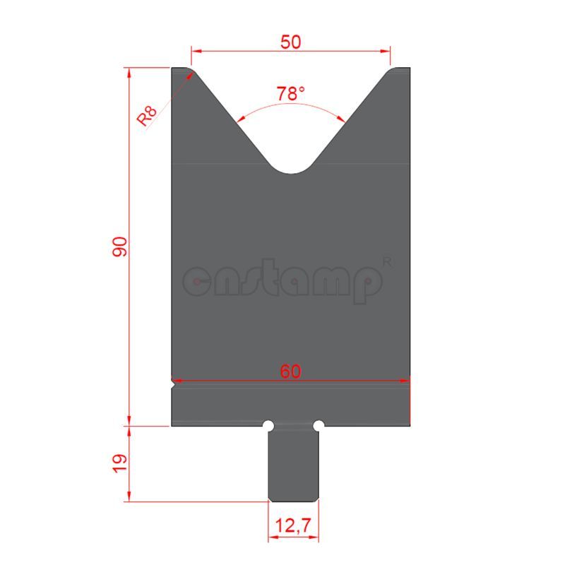 LB7810 Lvd Style Press Brake Tooling-Dies/Lower Tools