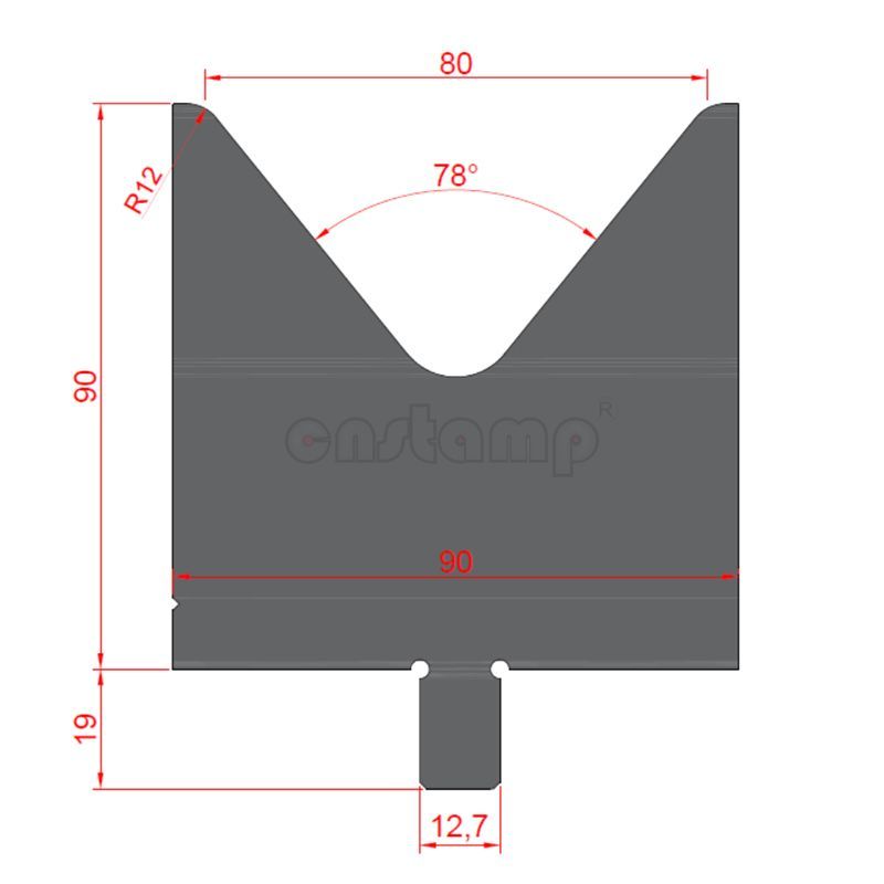LB7812 Lvd Style Press Brake Tooling-Dies/Lower Tools