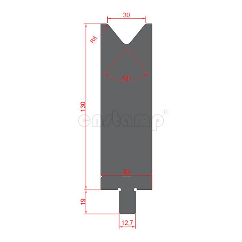 LB7822 Lvd Style Press Brake Tooling-Dies/Lower Tools