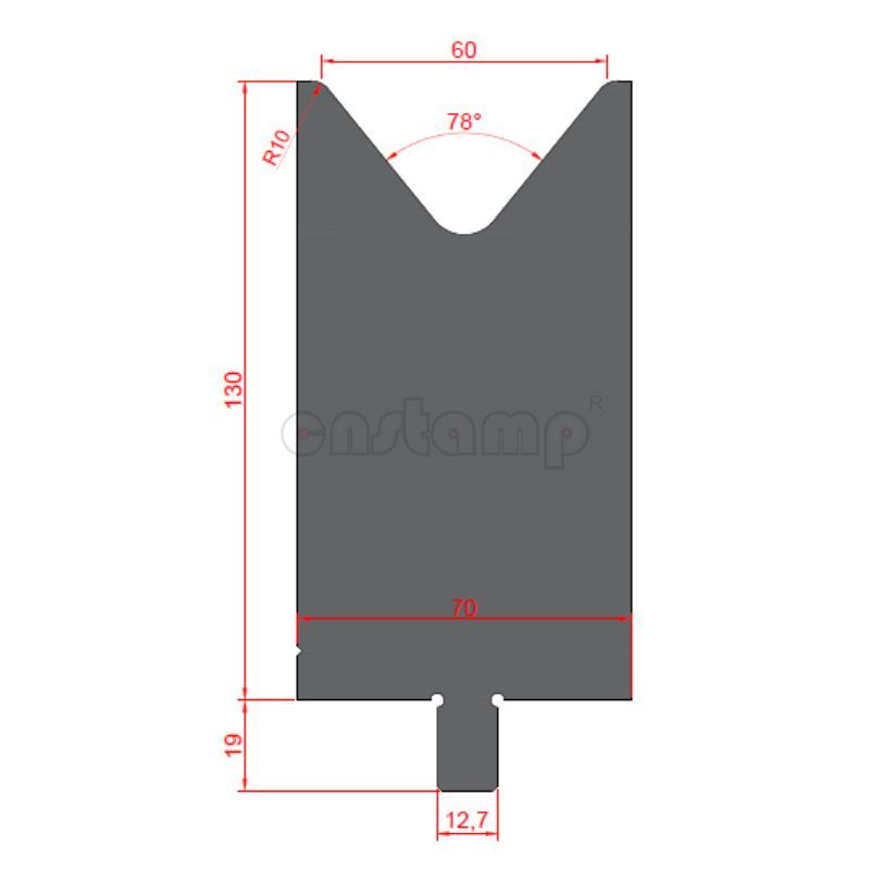 LB7825 Lvd Style Press Brake Tooling-Dies/Lower Tools