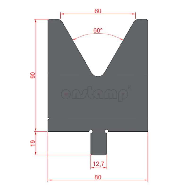 LB6004 Lvd Style Press Brake Tooling-Dies/Lower Tools