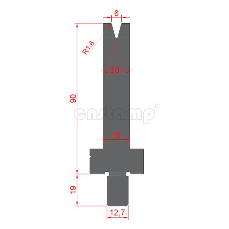 LB3001 Lvd Style Press Brake Tooling-Dies/Lower Tools