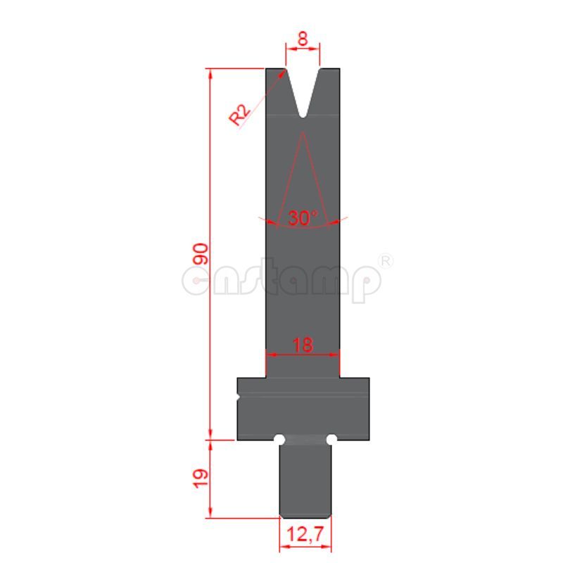 LB3002 Lvd Style Press Brake Tooling-Dies/Lower Tools
