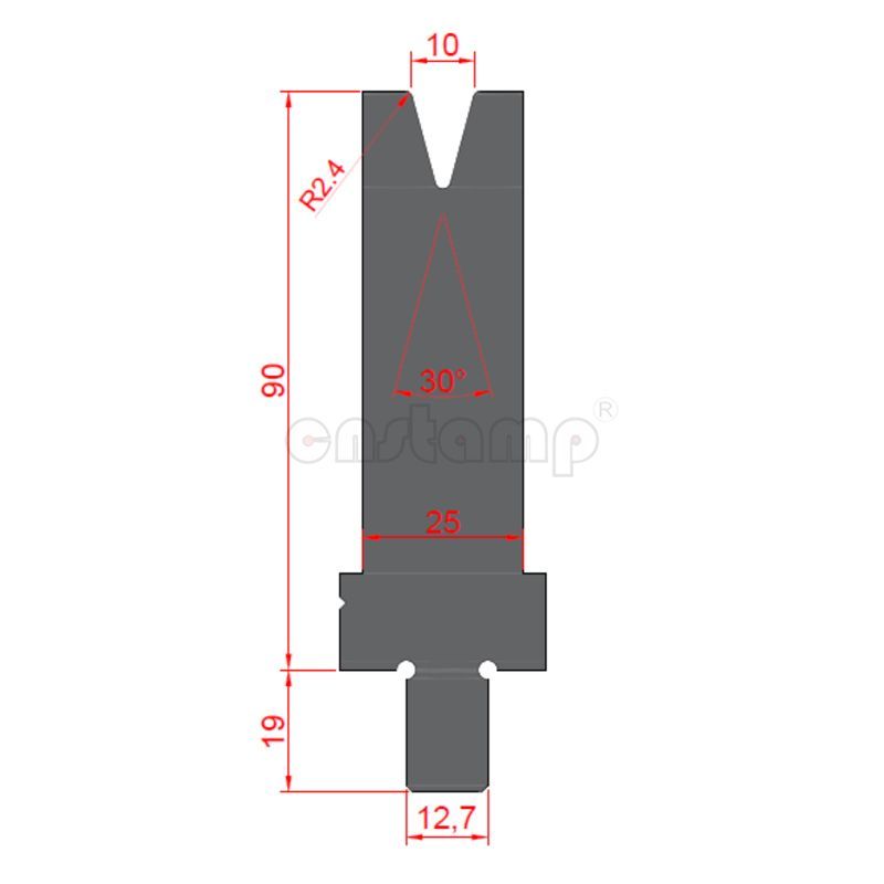 LB3003 Lvd Style Press Brake Tooling-Dies/Lower Tools