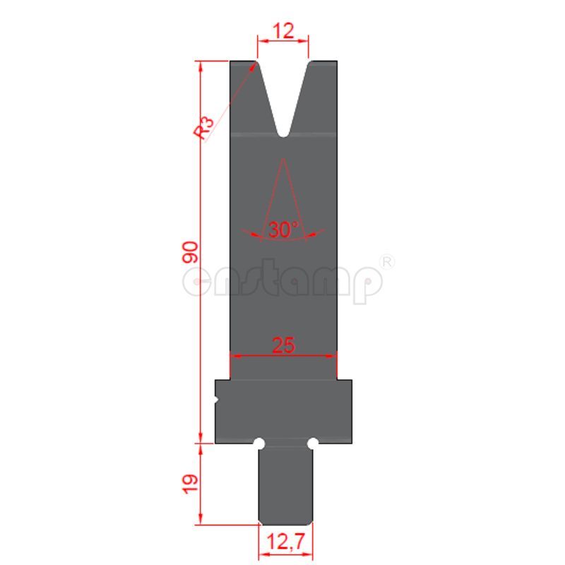 LB3004 Lvd Style Press Brake Tooling-Dies/Lower Tools