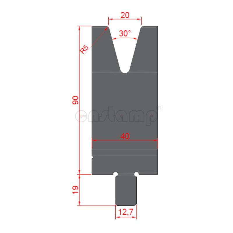 LB3006 Lvd Style Press Brake Tooling-Dies/Lower Tools