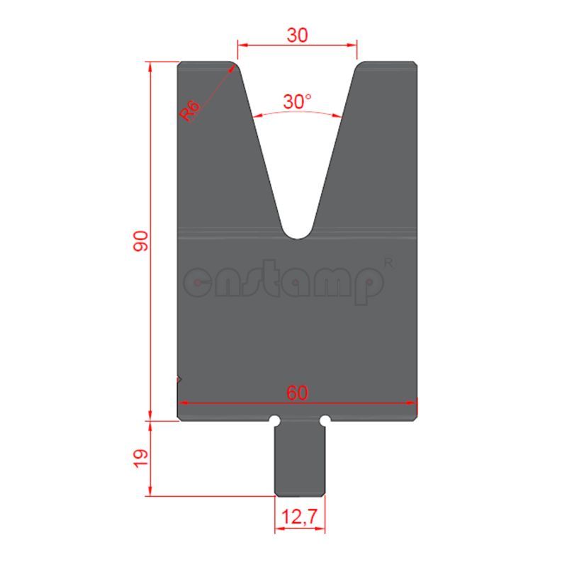 LB3008 Lvd Style Press Brake Tooling-Dies/Lower Tools