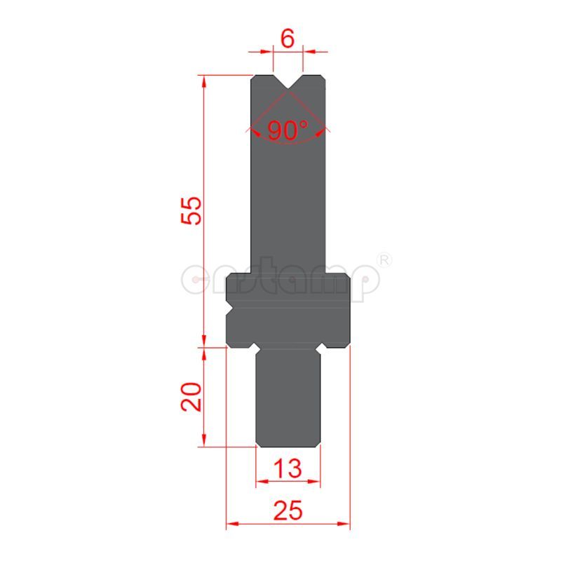BY901V01 Bystronic Style Press Brake Tooling-Dies/Lower Tools