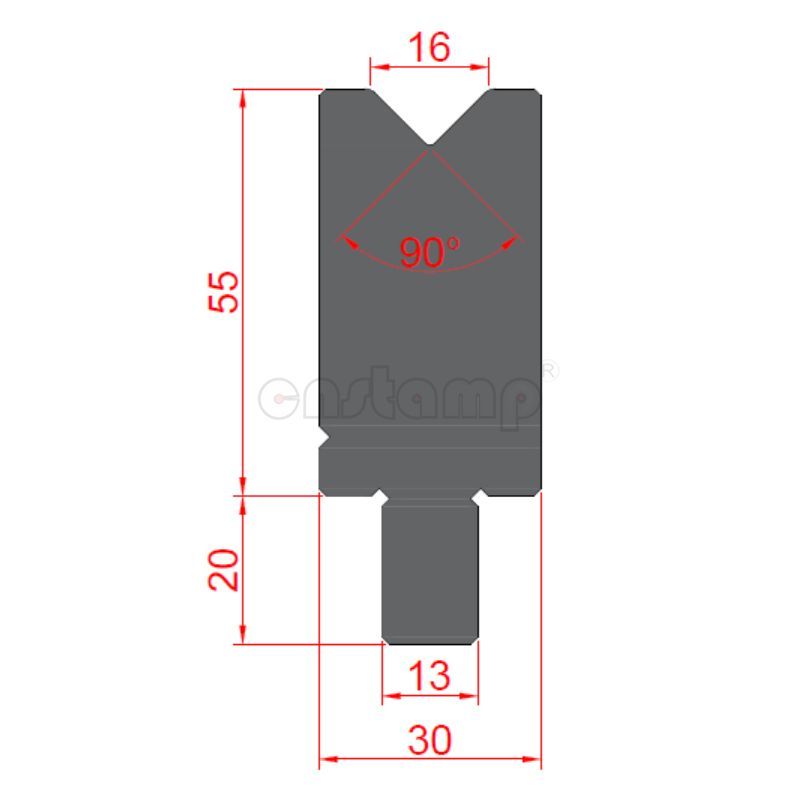 BY901V05 Bystronic Style Press Brake Tooling-Dies/Lower Tools