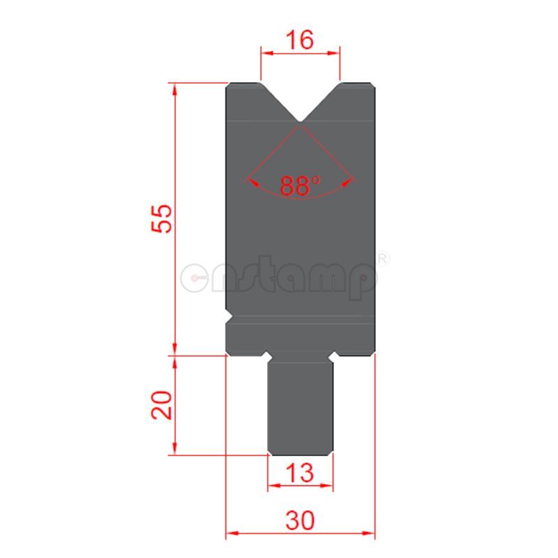 BY881V05 Bystronic Style Press Brake Tooling-Dies/Lower Tools