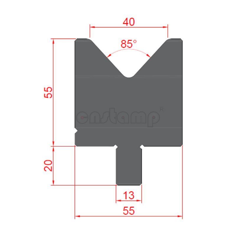 BY851V02 Bystronic Style Press Brake Tooling-Dies/Lower Tools