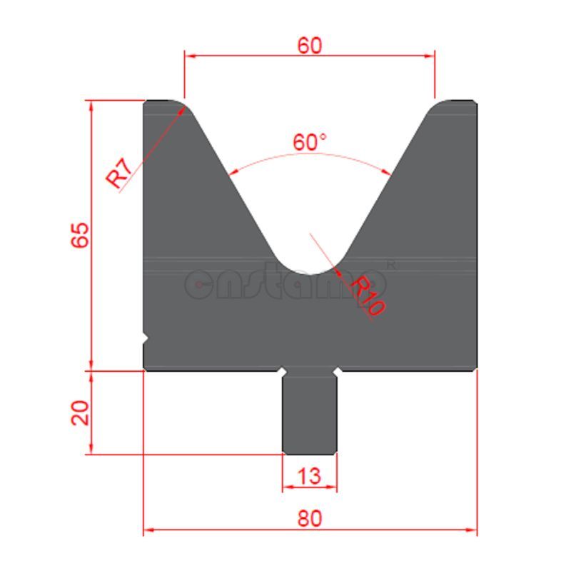 BY601V03 Bystronic Style Press Brake Tooling-Dies/Lower Tools