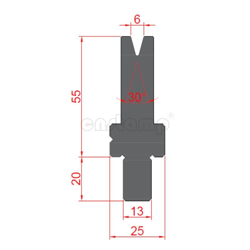 BY301V01 Bystronic Style Press Brake Tooling-Dies/Lower Tools