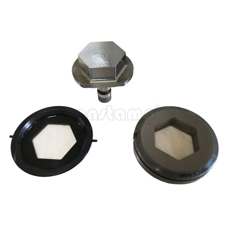 Trumpf style turret punch tooling II Station HEX 50mm