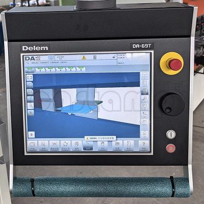 CNC Press brake 175t/4000mm Delem DA69T 8 1 Axes