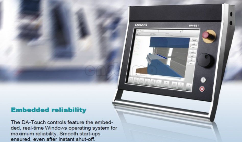 CNC Press brake 160t/3200mm Delem DA66T 8 1 axes